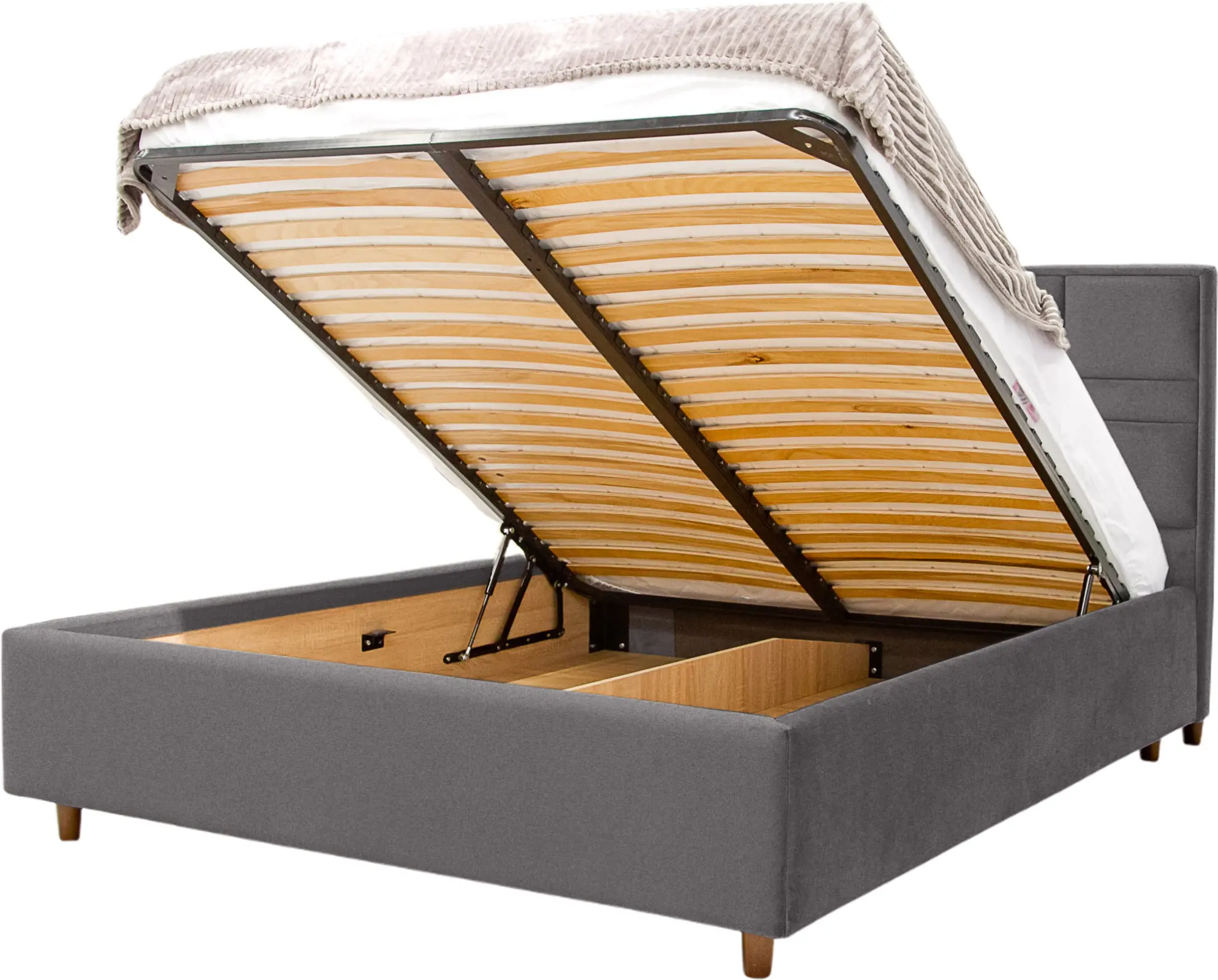 Pat Charmbed Confort Maria Modern 140x200 Glow 19 (Anthracite/Walnut)