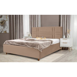 Pat Charmbed Confort Maria Modern 140x200 Velluto 03 (Mika/Walnut)