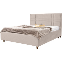 Кровать Charmbed Confort Maria Modern 160x200 Glow 03 (Fossil/Walnut) Thumb