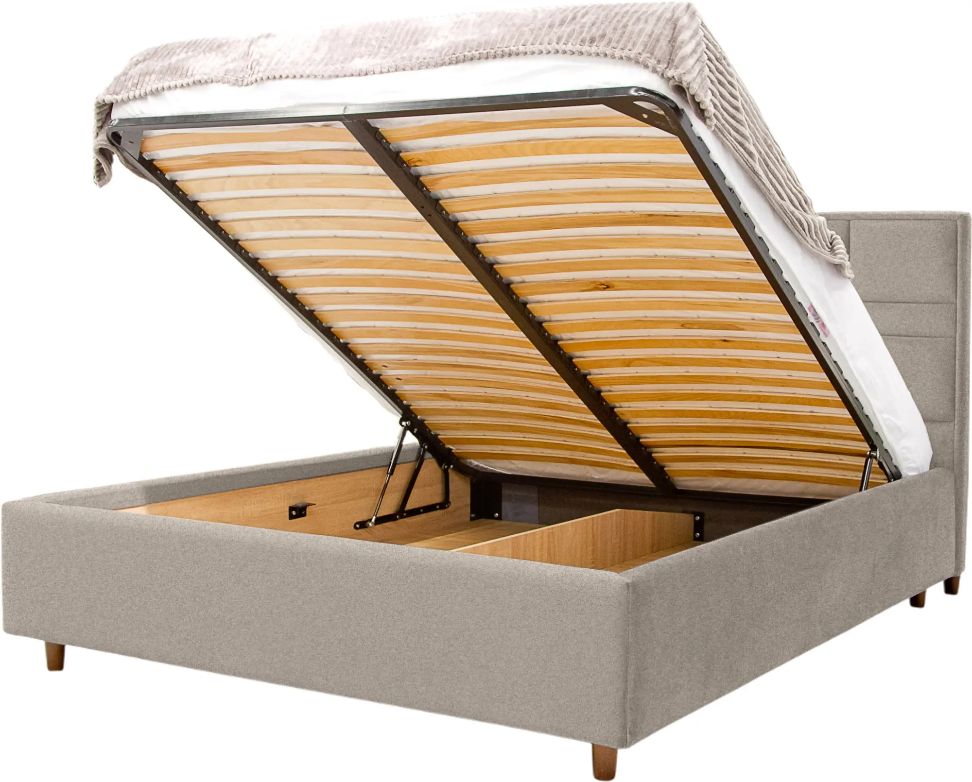 Pat Charmbed Confort Maria Modern 160x200 Glow 04 (Stone/Walnut)