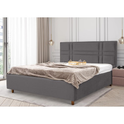 Pat Charmbed Confort Maria Modern 160x200 Glow 19 (Anthracite/Walnut)