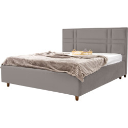 Pat Charmbed Confort Maria Modern 160x200 Velluto 15 (Silver/Walnut) Thumb