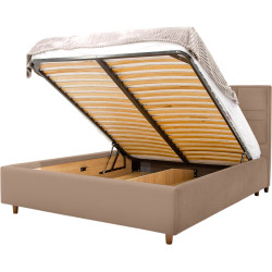 Pat Charmbed Confort Maria Modern 180x200 Velluto 03 (Mika/Walnut) Thumb