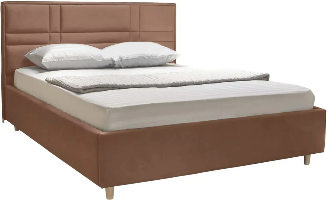 Pat Charmbed Confort Maria New 140x200 London 04 (Light Brown/Walnut) - 2