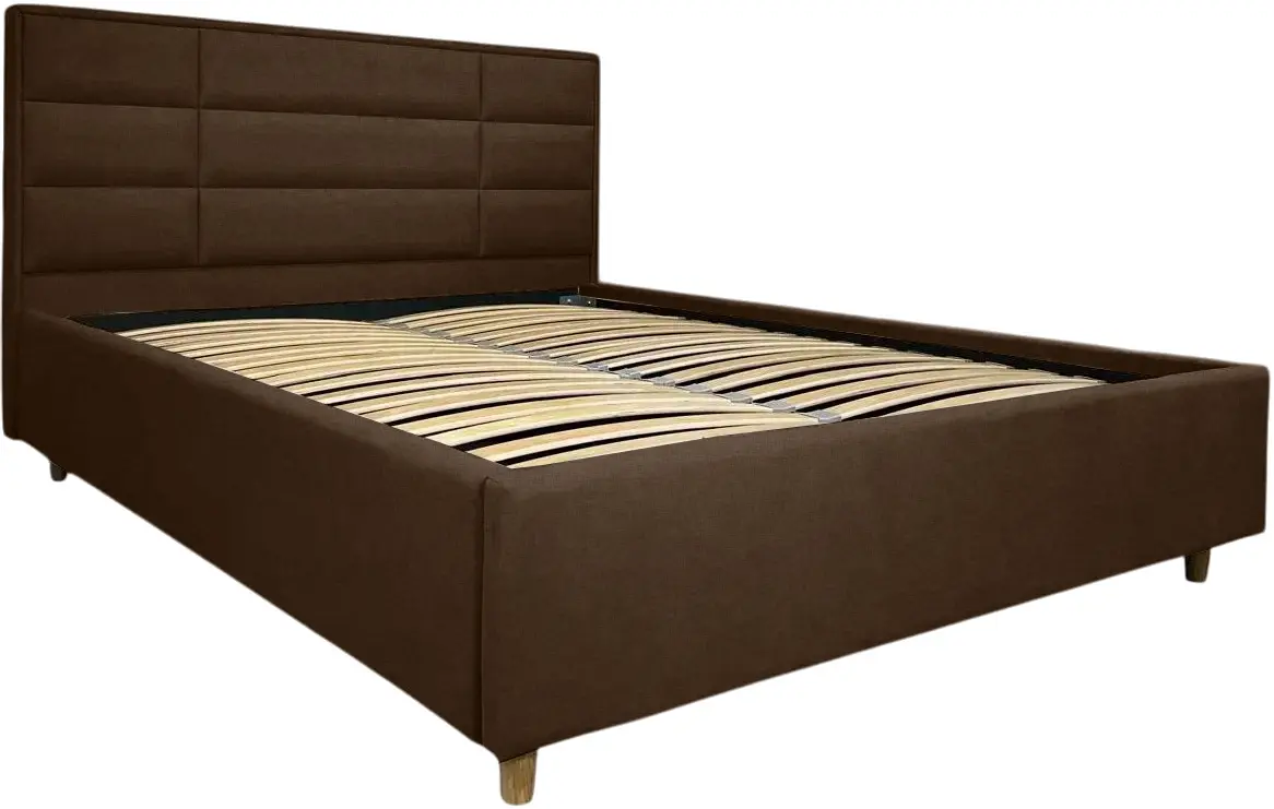 Кровать Charmbed Confort Olivia 160x200 Balaton 28 (Brown)