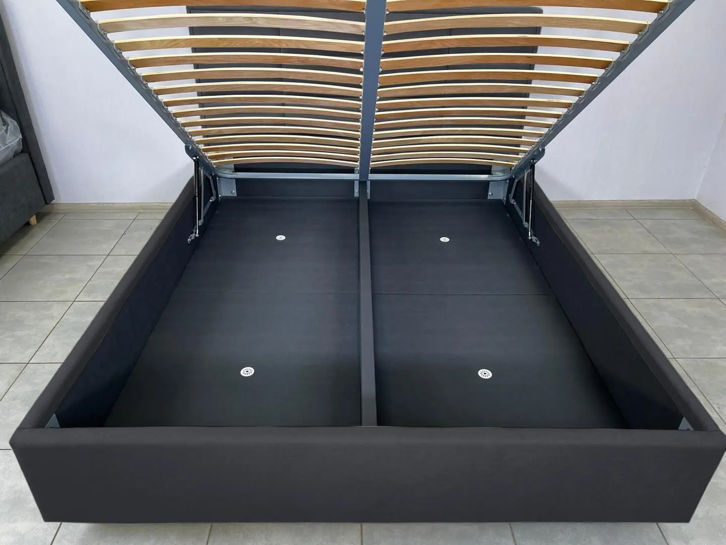 Pat Charmbed Confort Olivia London 16 180x200 (Dark Grey) - 3