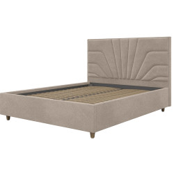 Кровать Charmbed Confort Oxana Modern 140x200 Glow 04 (Stone/Walnut) Thumb