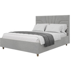 Pat Charmbed Confort Oxana Modern 140x200 Glow 15 (Light Grey/Walnut) Thumb