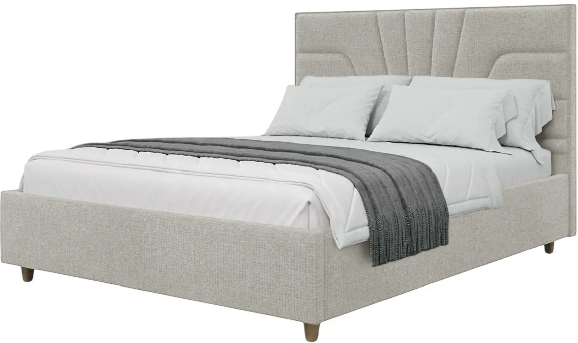 Кровать Charmbed Confort Oxana Modern 180x200 Glow 03 (Fossil/Walnut) - 2