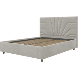 Кровать Charmbed Confort Oxana Modern 180x200 Glow 03 (Fossil/Walnut) Thumb