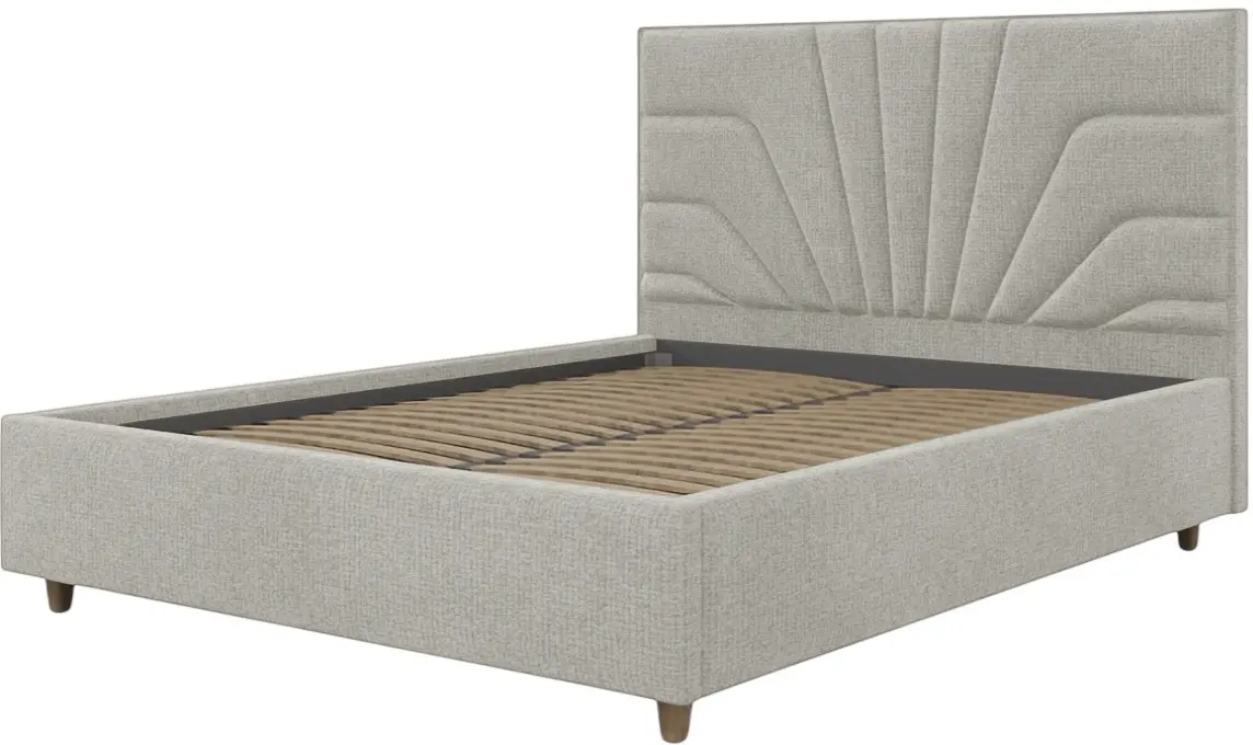 Кровать Charmbed Confort Oxana Modern 180x200 Glow 03 (Fossil/Walnut) - 3