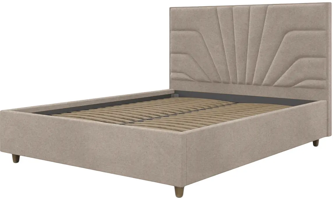Кровать Charmbed Confort Oxana Modern 180x200 Glow 04 (Stone/Walnut) - 3