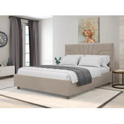 Кровать Charmbed Confort Oxana Modern 180x200 Glow 04 (Stone/Walnut)