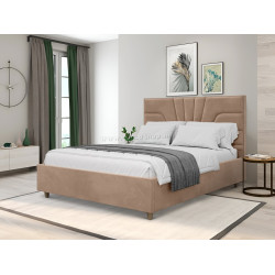 Pat Charmbed Confort Oxana Modern 180x200 Velluto 03 (Mika/Walnut) Thumb