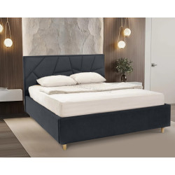 Кровать Charmbed Confort Seul Eco 140x200 London 16 (Dark Grey)