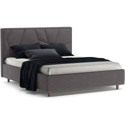 Кровать Charmbed Confort Seul Modern 140x200 Glow 19 (Anthracite/Walnut) Thumb