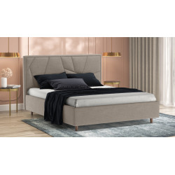 Pat Charmbed Confort Seul Modern 160x200 Glow 04 (Stone/Walnut)