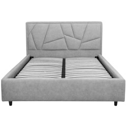 Кровать Charmbed Confort Seul Modern 180x200 Glow 15 (Light Grey/Walnut) Thumb