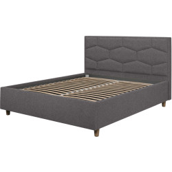 Pat Charmbed Confort Solomia Modern 140x200 Glow 19 (Anthracite/Walnut) Thumb