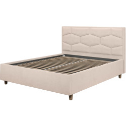 Pat Charmbed Confort Solomia Modern 140x200 Velluto 02 (Beige/Walnut) Thumb