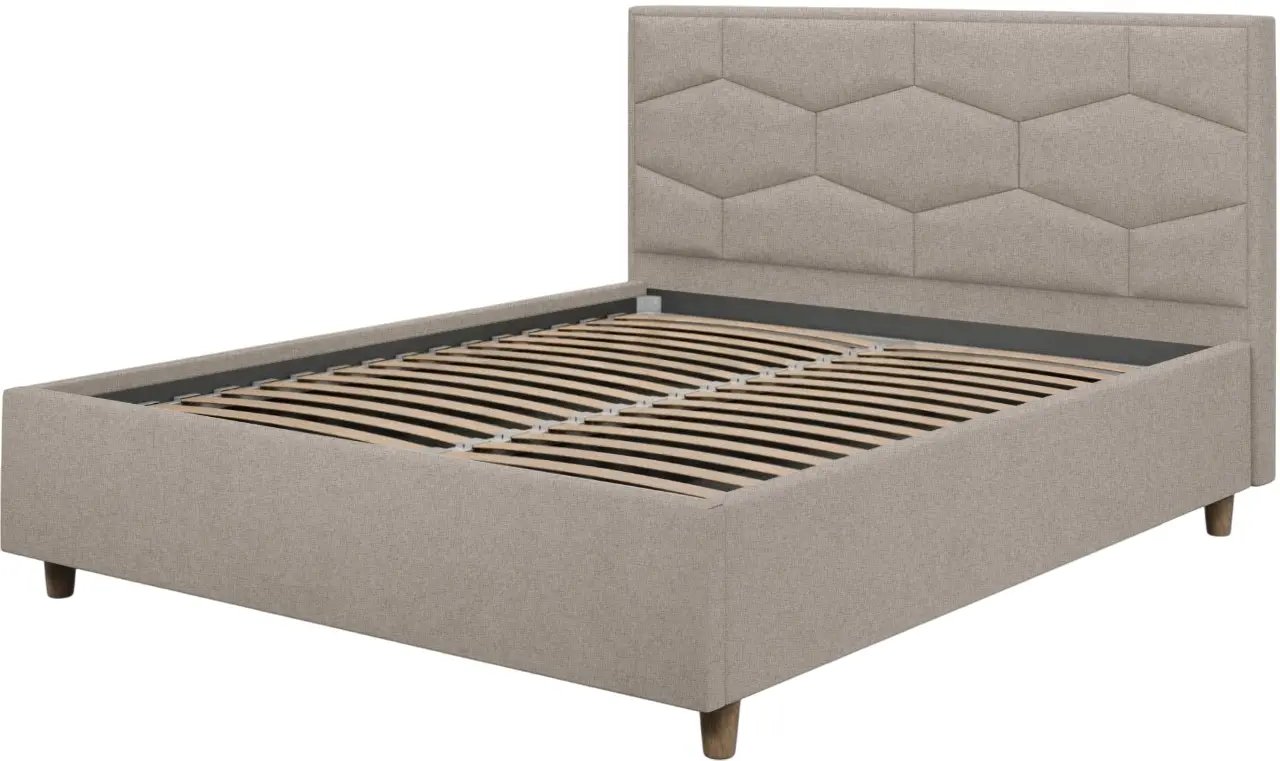 Pat Charmbed Confort Solomia Modern 160x200 Glow 04 (Stone/Walnut)