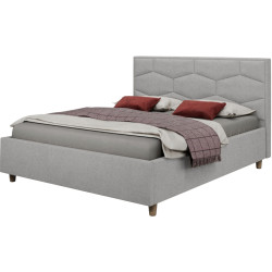 Pat Charmbed Confort Solomia Modern 160x200 Glow 15 (Light Grey/Walnut) Thumb