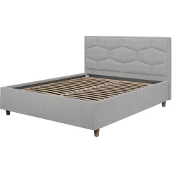 Pat Charmbed Confort Solomia Modern 160x200 Glow 15 (Light Grey/Walnut) Thumb