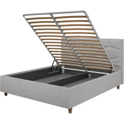 Pat Charmbed Confort Solomia Modern 160x200 Glow 15 (Light Grey/Walnut) Thumb