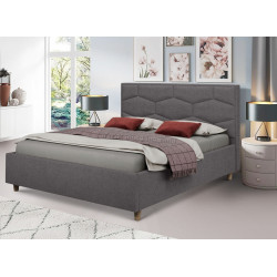 Pat Charmbed Confort Solomia Modern 160x200 Glow 19 (Anthracite/Walnut)