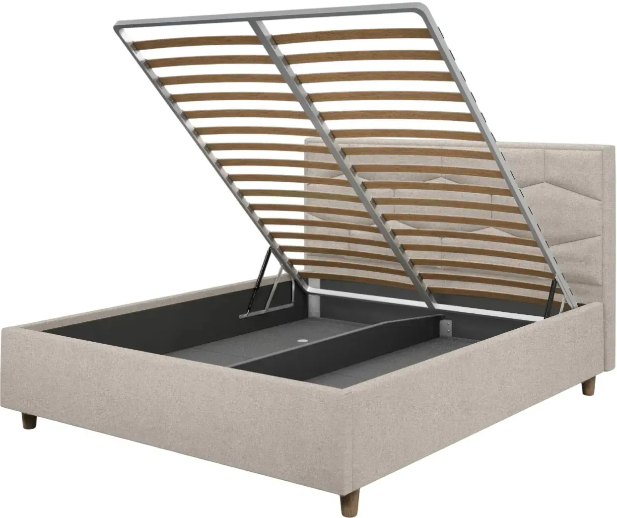 Pat Charmbed Confort Solomia Modern 180x200 Glow 03 (Fossil/Walnut)