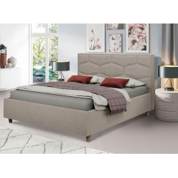 Pat Charmbed Confort Solomia Modern 180x200 Glow 04 (Stone/Walnut)