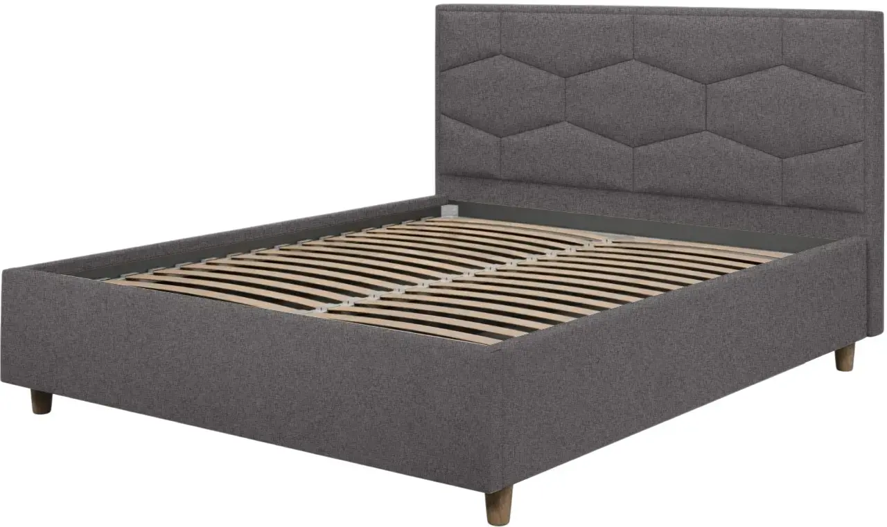 Pat Charmbed Confort Solomia Modern 180x200 Glow 19 (Anthracite/Walnut)