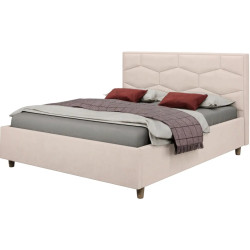 Pat Charmbed Confort Solomia Modern 180x200 Velluto 02 (Beige/Walnut) Thumb