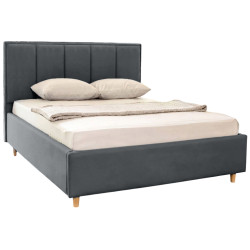 Кровать Charmbed Confort Stenli Eco 140x200 London 16 (Dark Grey) Thumb