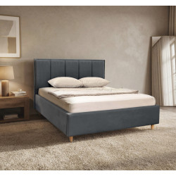 Кровать Charmbed Confort Stenli Eco 140x200 London 16 (Dark Grey)
