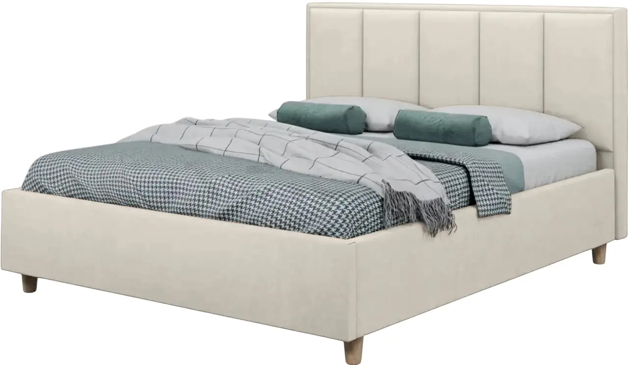 Кровать Charmbed Confort Stenli Eco 160x200 Royal 02 (Beige) - 2