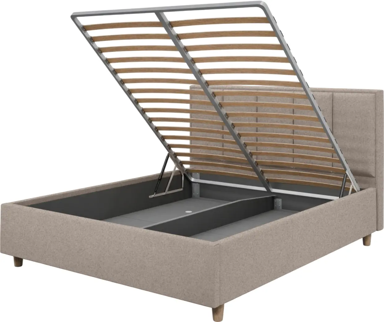 Pat Charmbed Confort Stenli Modern 140x200 Glow 04 (Stone/Walnut)