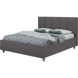 Кровать Charmbed Confort Stenli Modern 140x200 Glow 19 (Anthracite/Walnut) Thumb