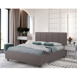 Pat Charmbed Confort Stenli Modern 140x200 Velluto 16 (Grey/Walnut) Thumb