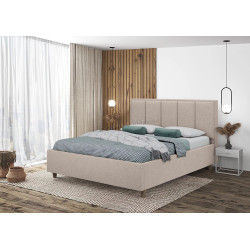 Кровать Charmbed Confort Stenli Modern 160x200 Glow 03 (Fossil/Walnut)