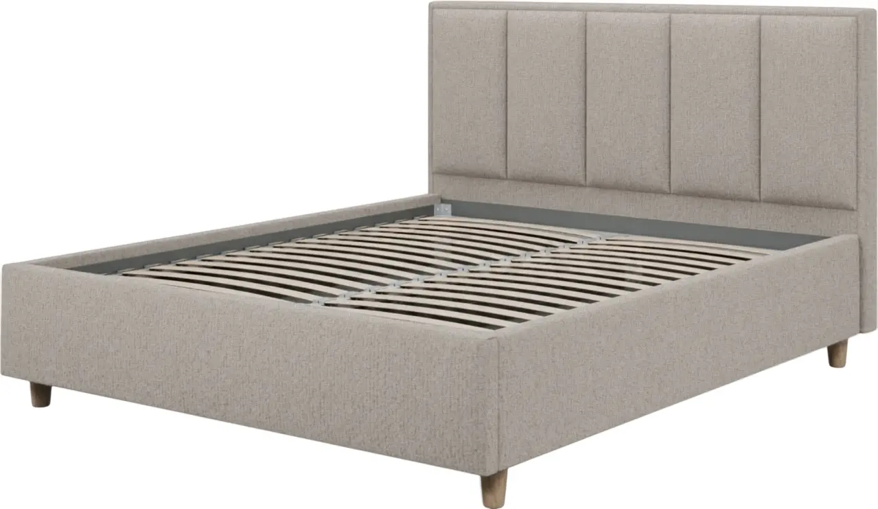 Кровать Charmbed Confort Stenli Modern 180x200 Glow 03 (Fossil/Walnut) - 3