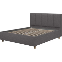 Кровать Charmbed Confort Stenli Modern 180x200 Glow 19 (Anthracite/Walnut) Thumb