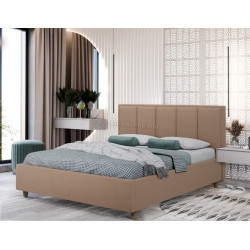 Кровать Charmbed Confort Stenli Modern 180x200 Velluto 03 (Mika/Walnut)