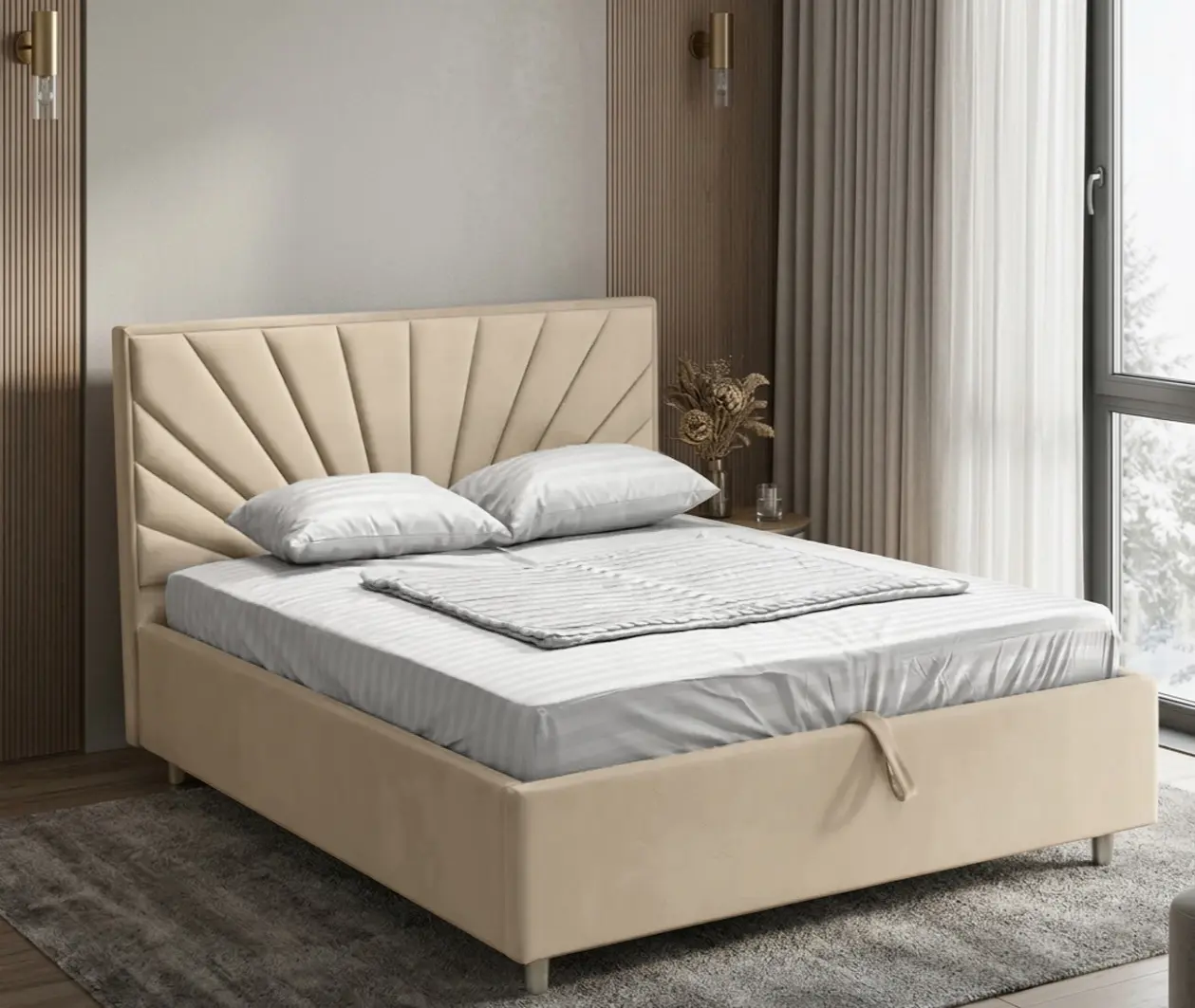 Pat Charmbed Confort Sunny Eco 120x200 London 03 (Beige)