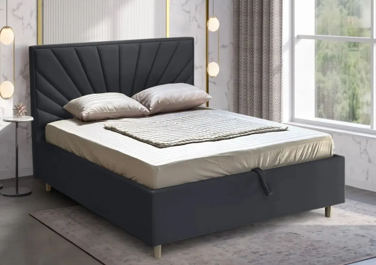 Кровать Charmbed Confort Sunny Eco 120x200 London 16 (Dark Grey)