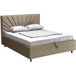 Кровать Charmbed Confort Sunny Eco 140x200 London 04 (Light Brown) Thumb
