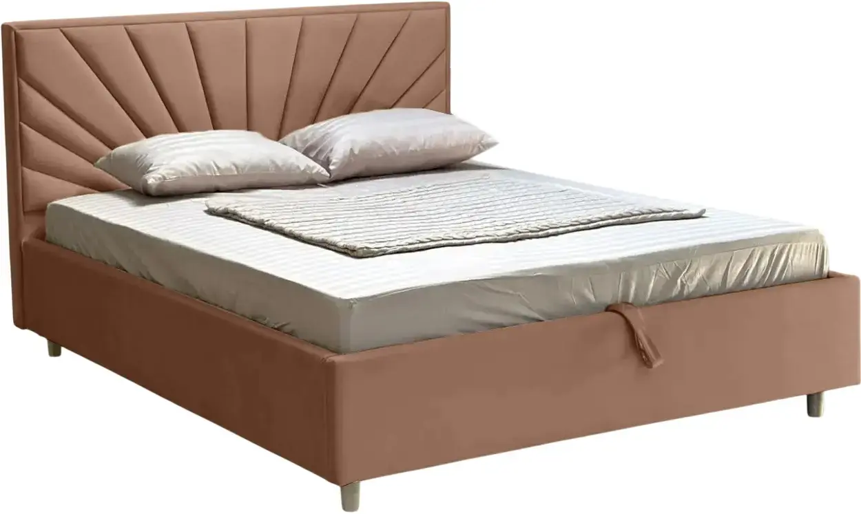 Кровать Charmbed Confort Sunny Eco 160x200 London 04 (Light Brown) - 2