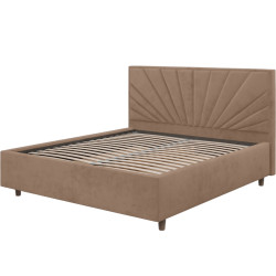 Кровать Charmbed Confort Sunny Modern 140x200 Velluto 03 (Mika/Walnut) Thumb