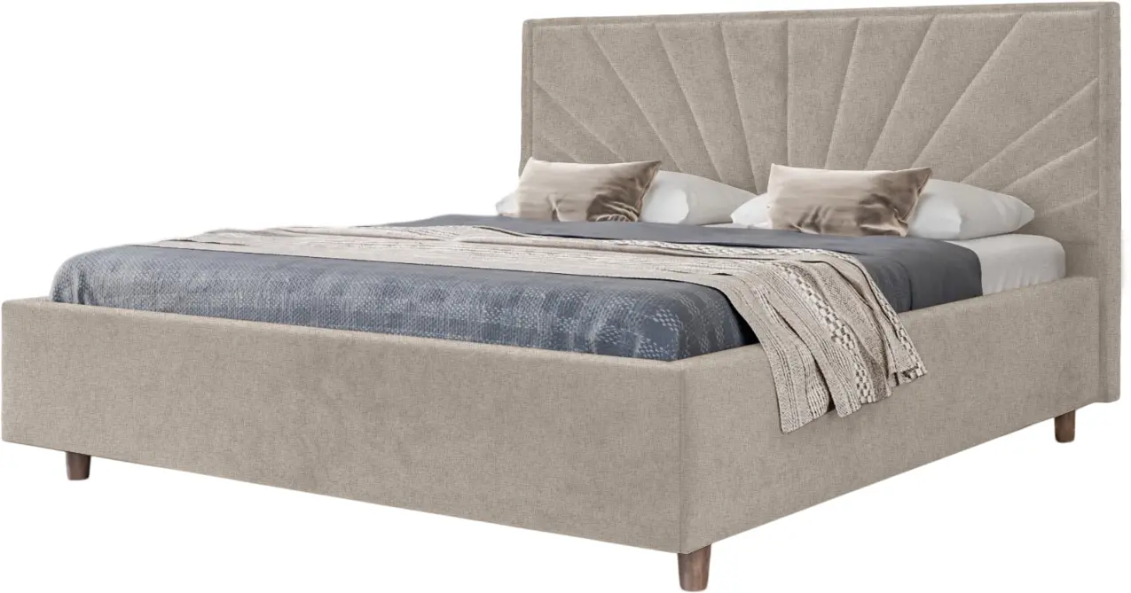 Кровать Charmbed Confort Sunny Modern 180x200 Glow 04 (Stone/Walnut)