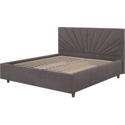 Pat Charmbed Confort Sunny Modern 180x200 Velluto 16 (Grey/Walnut) Thumb